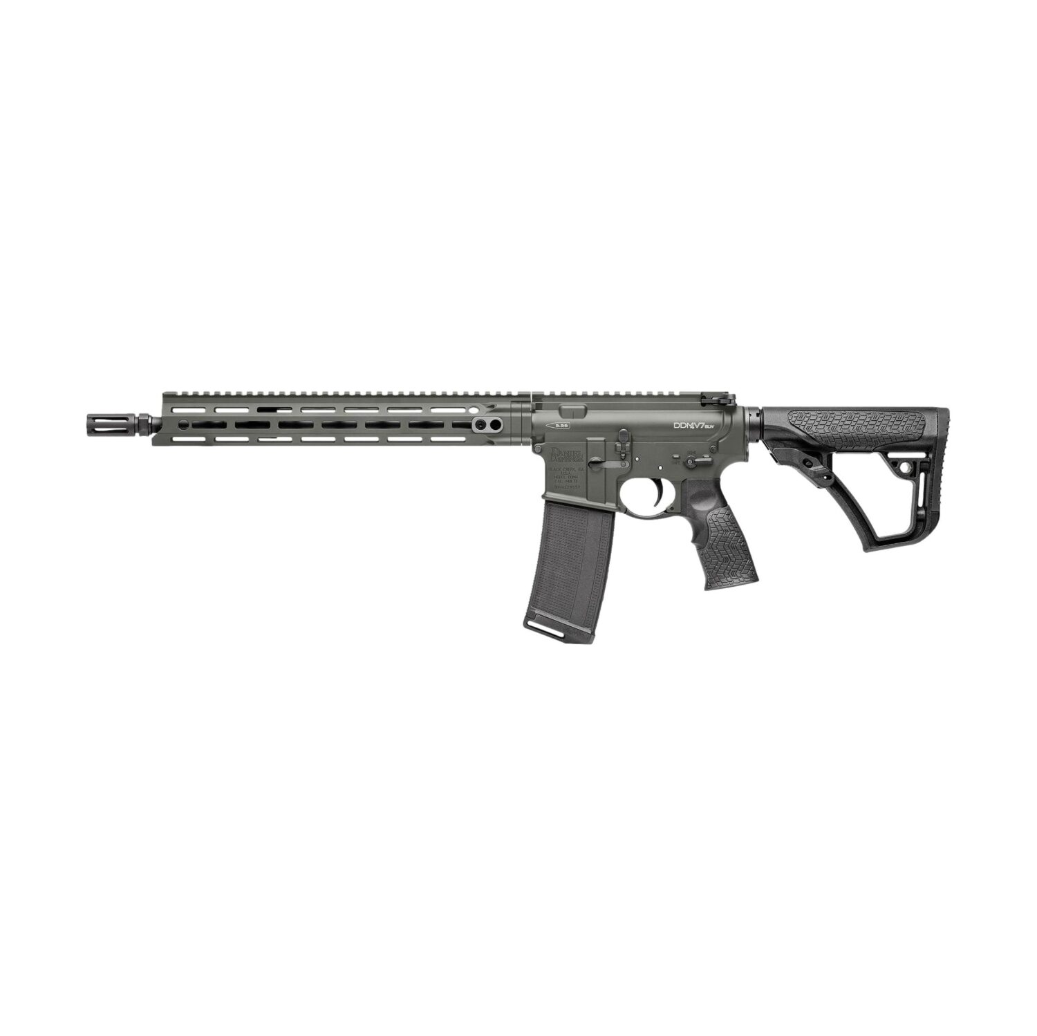 Daniel Defense <br><b>DDM4 V7 SLW | 14.5" </b><br>5.56mm Nato | Deep Woods Green 1