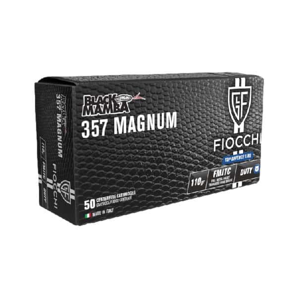 Fiocchi Black Mamba 110grs .357 Mag.