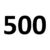 500 Patronen