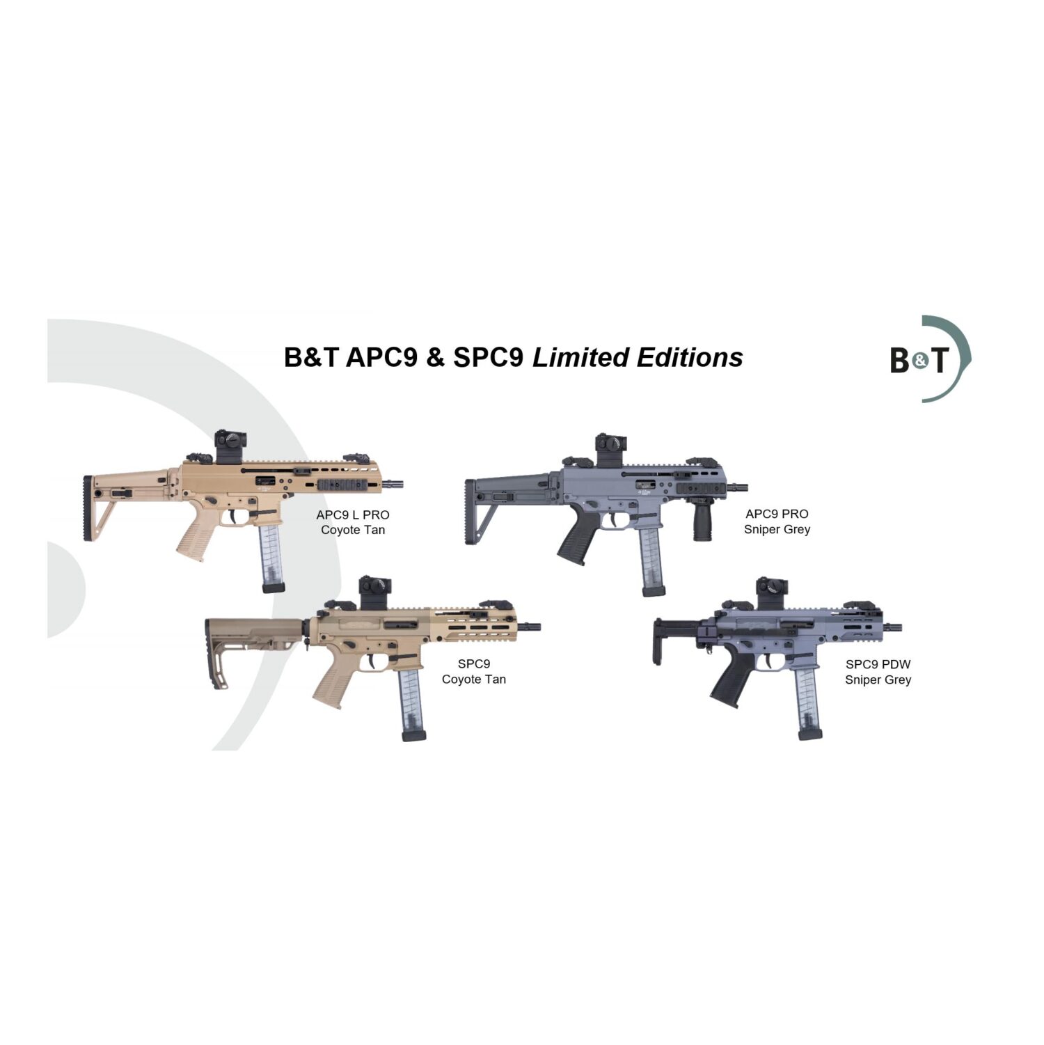 B&T APC9 & SPC9 Limited Editions