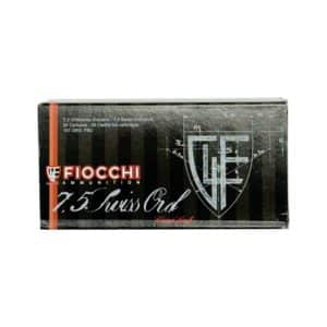 Fiocchi <br><b> 7.5 Ordonnanz Schweiz FMJ | 6.9g | 107gr </b><br> 7.5mm Swiss Ord |