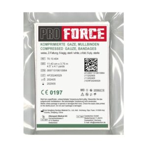 Proforce komprimierte Z-Fold Gaze steril