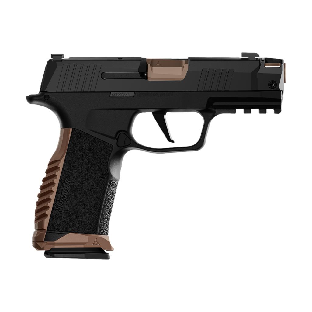 Radian Weapons BACKSTRAP + MAGWELL SIG SAUER P365-XMACRO Bronze