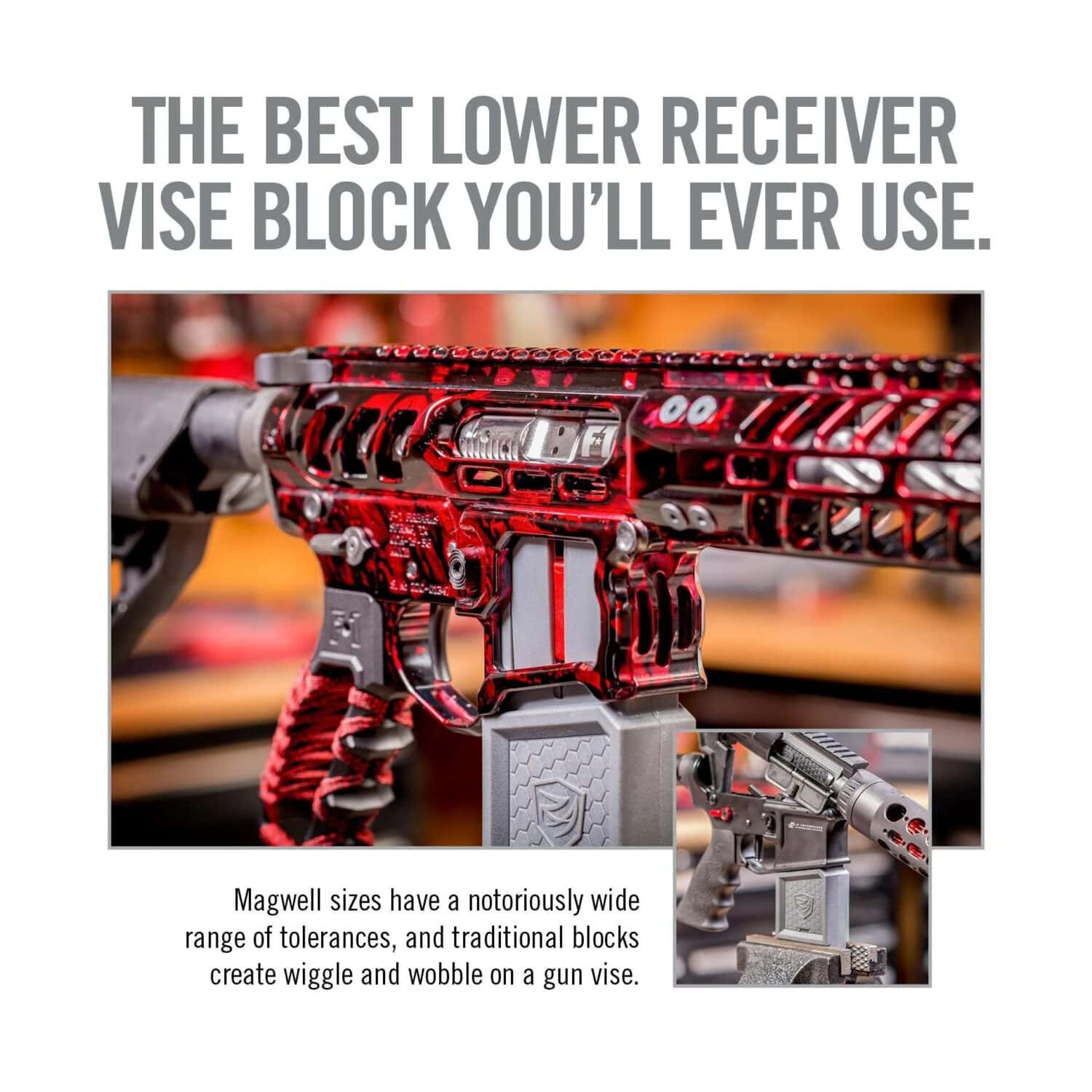 Real Avid SMART-FIT AR15 VISE BLOCK