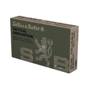 Sellier & Bellot Tactical FMJ .300AAC Blackout 9.55g | 147grs 
