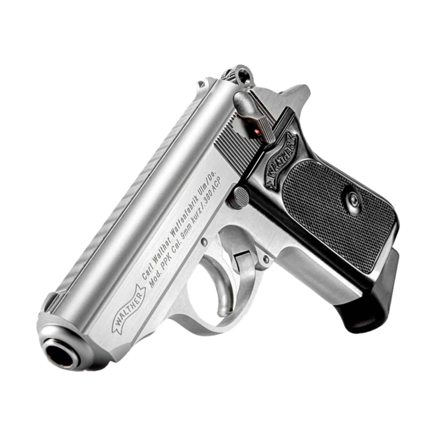 Walther PPK 6 Schuss Stainless