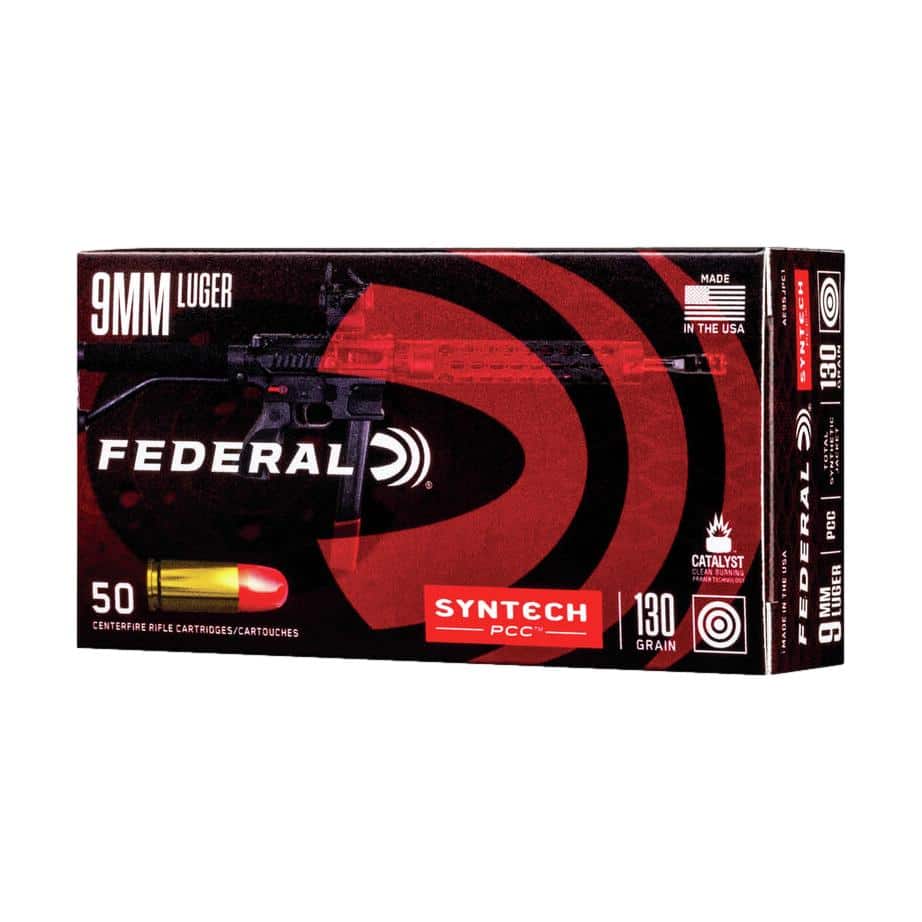 Federal Syntech PCC 9mm Para 8,4g/130grs