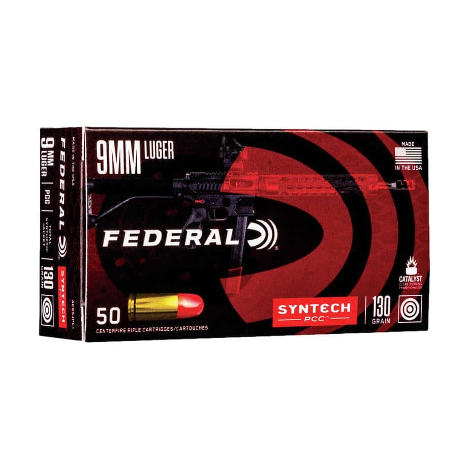 Federal Syntech PCC 9mm Para 8,4g/130grs