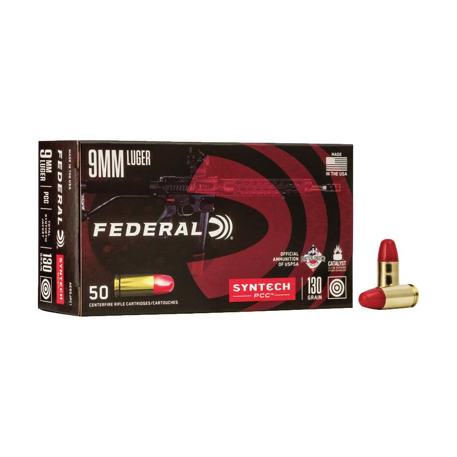 Federal Syntech PCC 9mm Para 8,4g/130grs