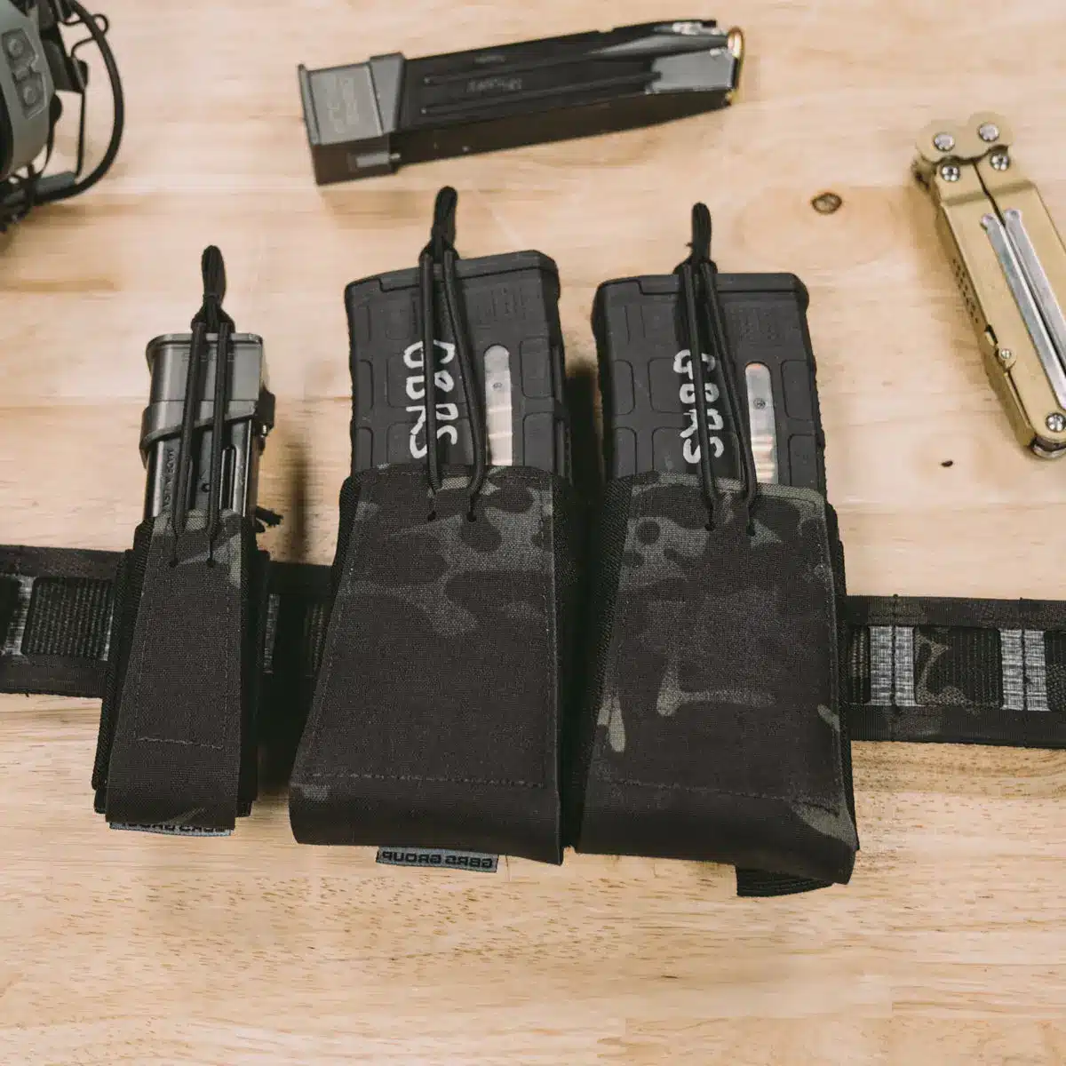 GBRS GROUP Double Rifle Magazine Pouch - Bungee Retention