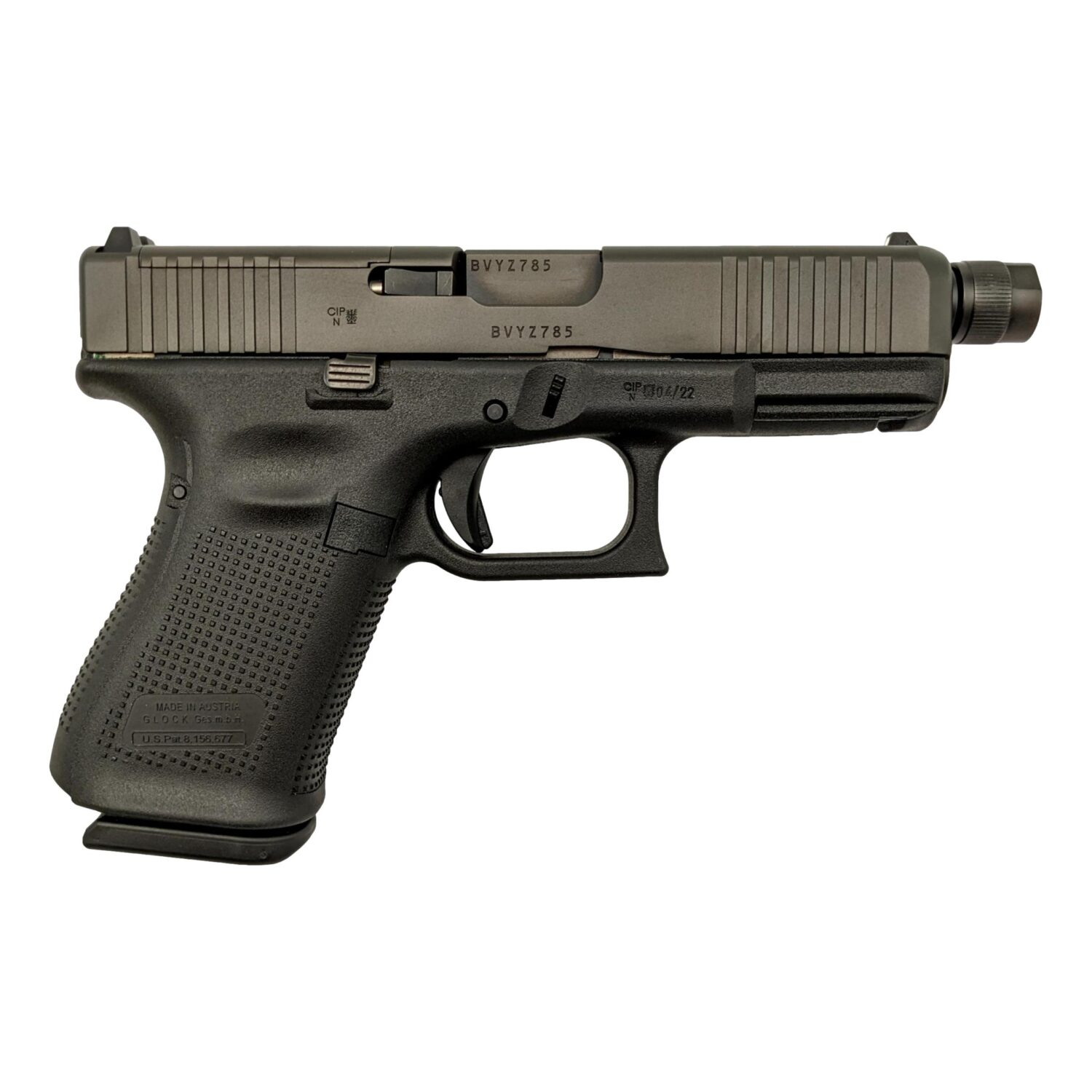 GLOCK <br><b>G19 Gen5 MOS Gewindelauf </b><br>9mm Para 1