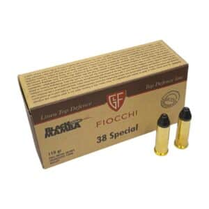 Fiocchi Black Mamba 110gr .38 Special