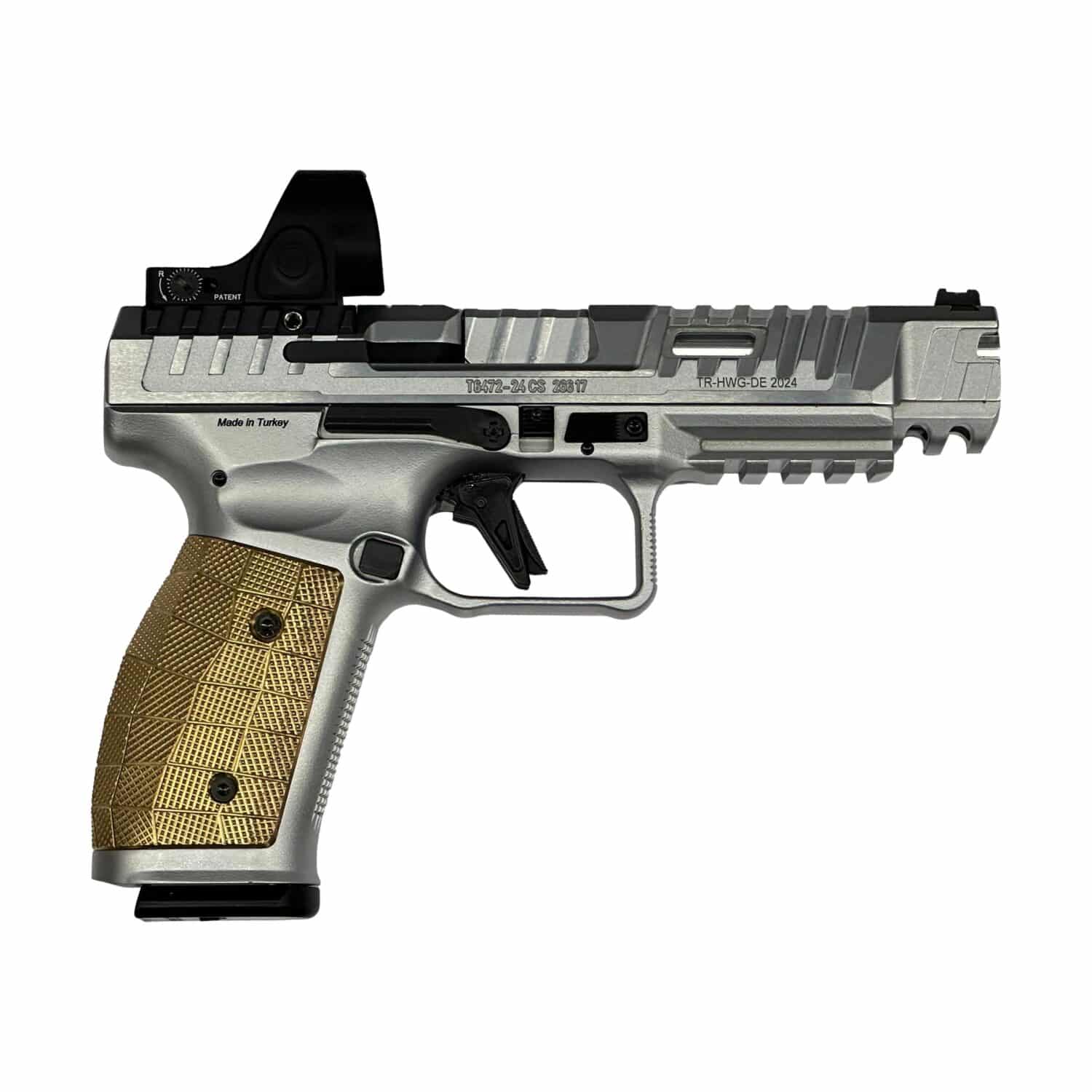 CANiK <br><b> SFx RIVAL-S | Match Production </b><br>9mm Para | SRO | DPM | LokGrips | Chrome 2