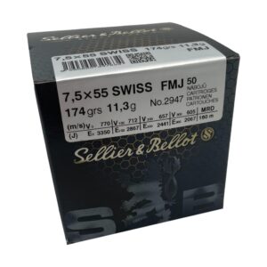 Sellier & Bellot 7.5x55mm Swiss FMJ