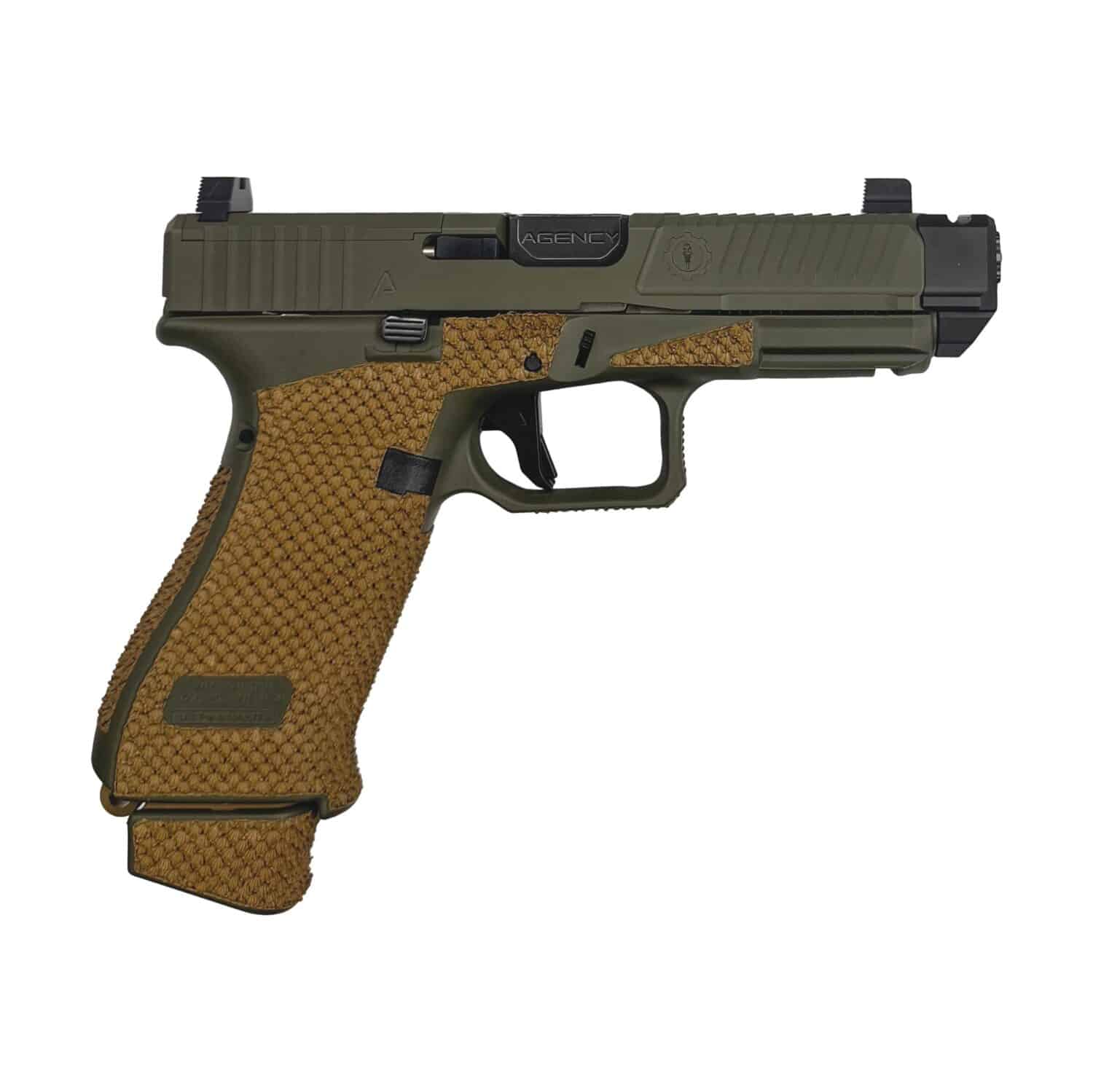 Agency Arms Glock 19X Sage Dynamics V2 OD-Green