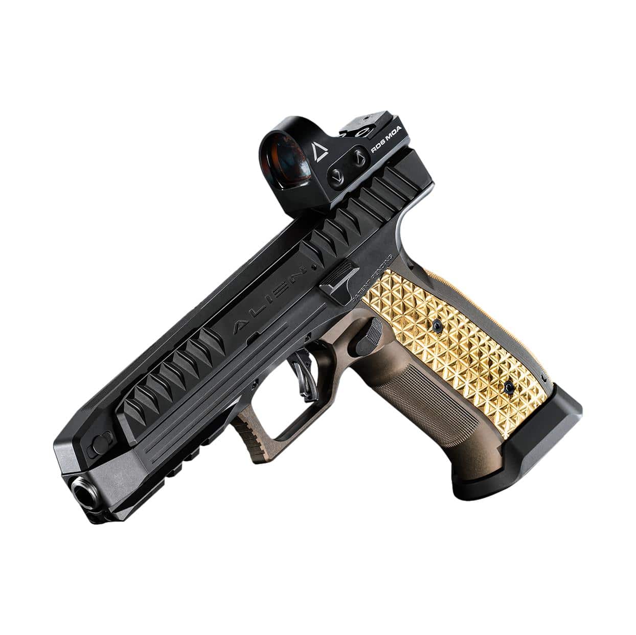 Laugo Arms<br><b>Alien Backstrap</b><br> Brass 2