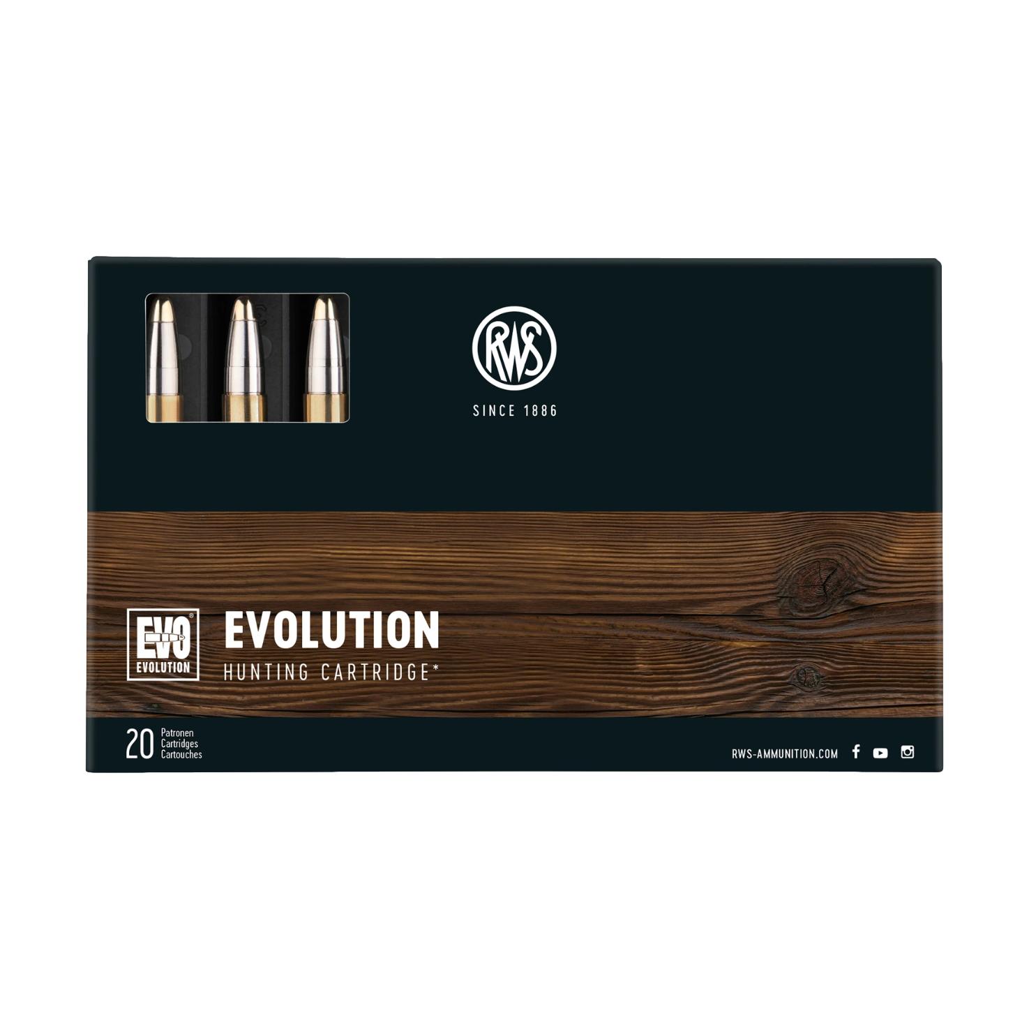 RWS RWS EVOLUTION | 11.9g | 184grs | .30-06 | 20 Schuss