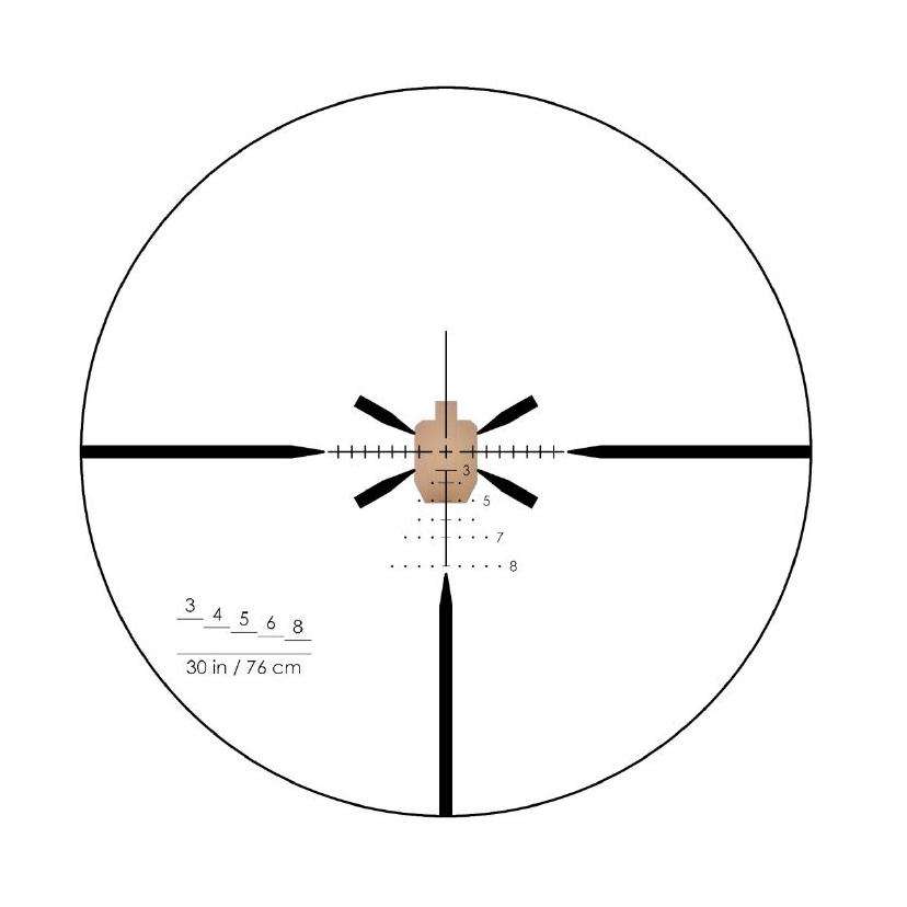 SAI OPTICS SAI 6 1-6x24mm 5.56