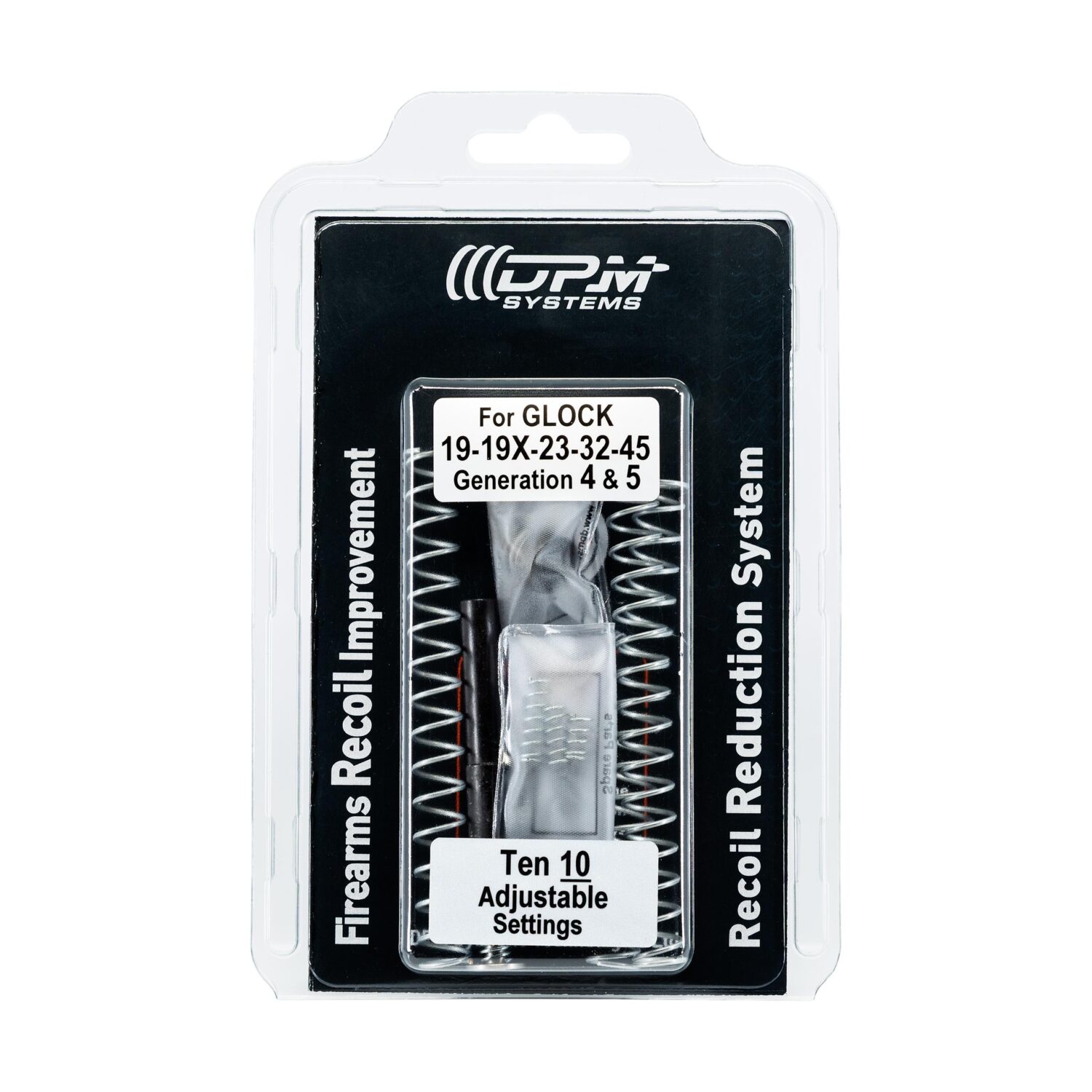 DPM Systems <br><b>Recoil Reduction System </b><br> Glock G4/5 19-19x-23-25-32-45-47 | Full Adjustable 2