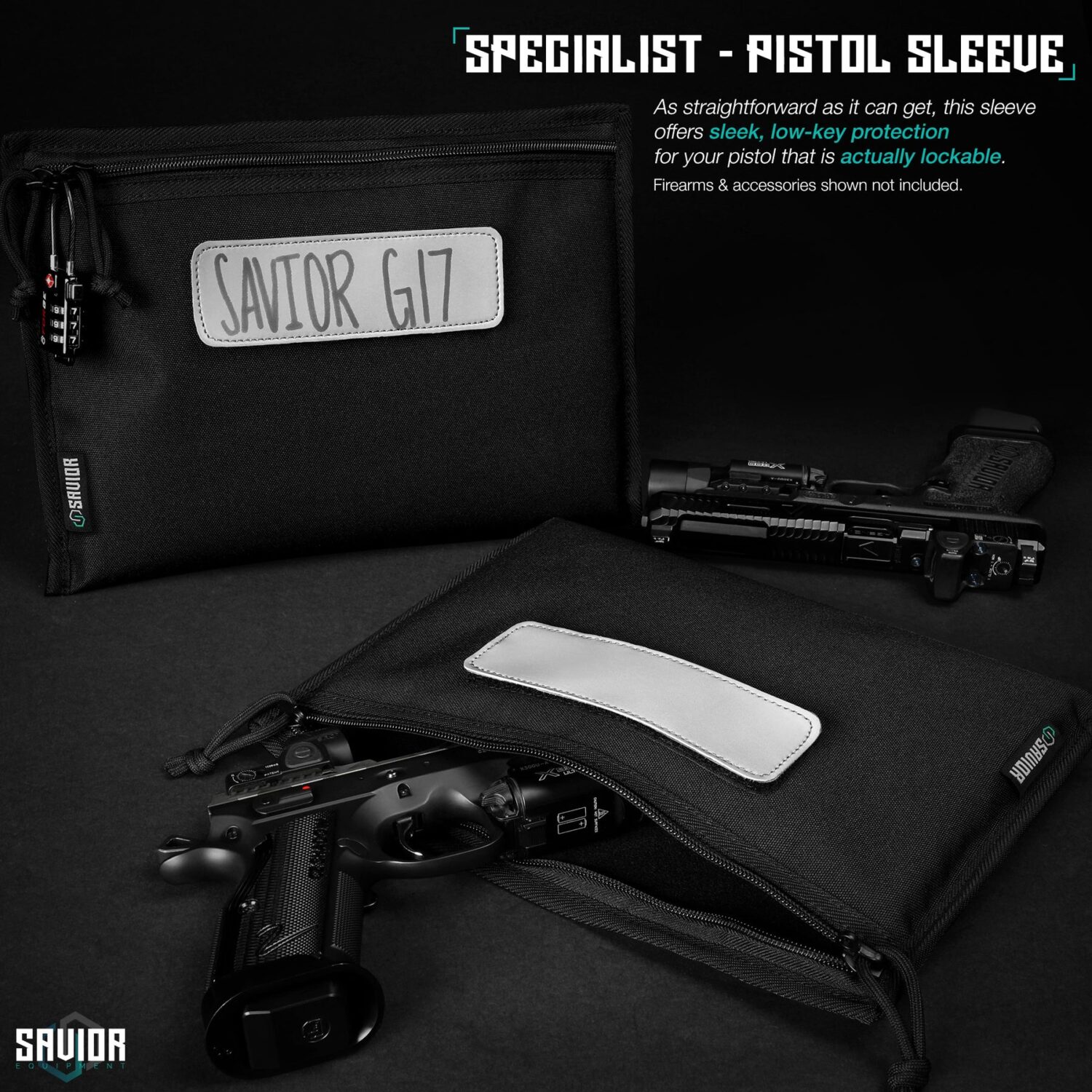 Savior Equipment <br><b>Pistol Sleeve 3 Stück </b><br> zu Specialist - Range Bag 14